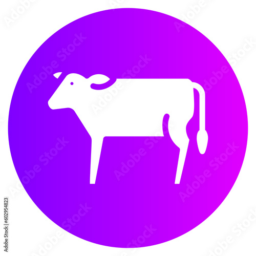 cow gradient icon