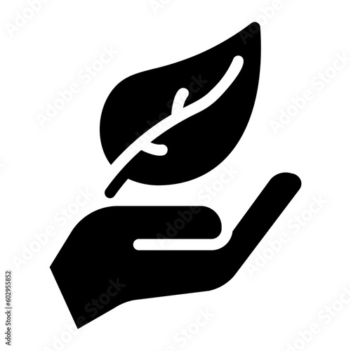 natural resources glyph icon
