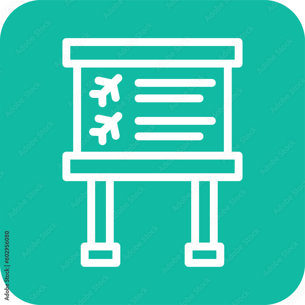 Flight information Vector Icon Design Illustration Flight information Vector Icon Design Illustration