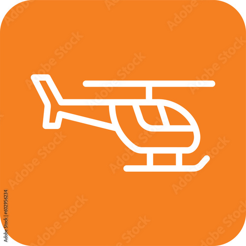 Helicopter Vector Icon Design Illustration