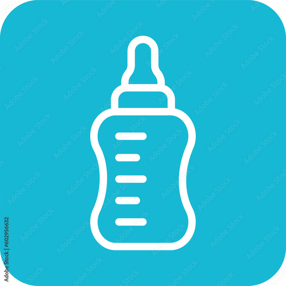 Baby bottle Vector Icon Design Illustration Baby bottle Vector Icon Design Illustration