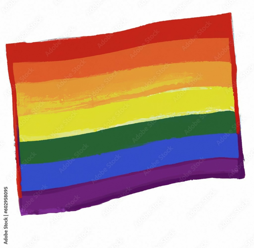 Obraz premium rainbow colored paper