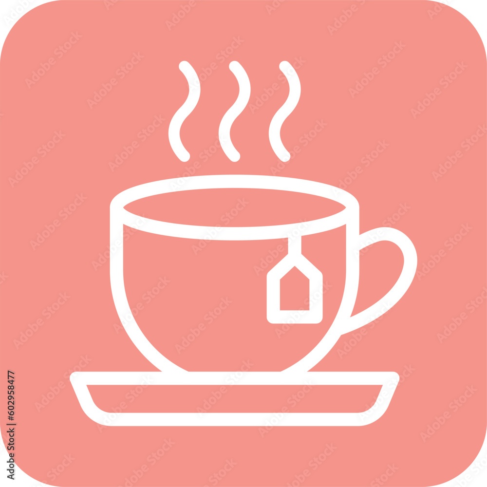 Tea Vector Icon Design Illustration Tea Vector Icon Design Illustration