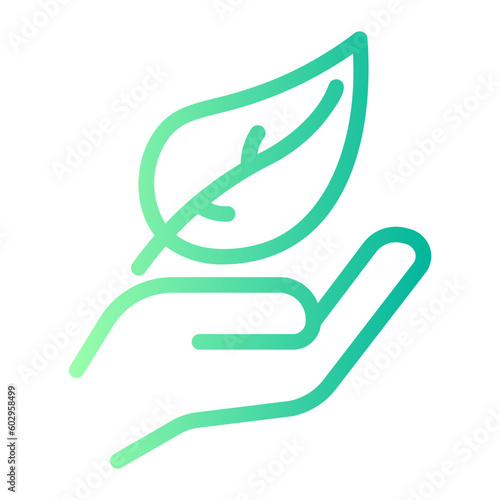 natural resources gradient icon