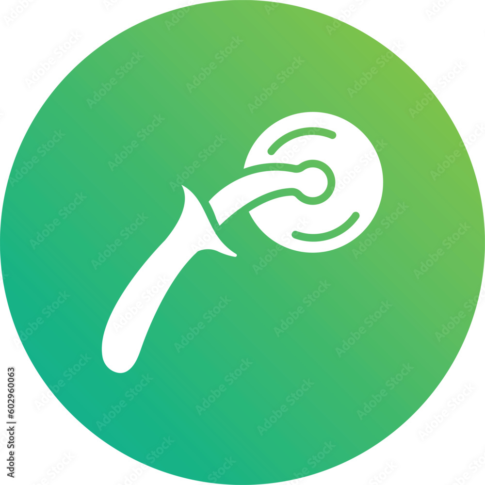 Pizza cutter Vector Icon Design Illustration Pizza cutter Vector Icon Design Illustration