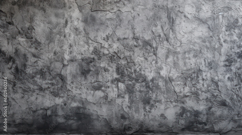 Photo  concrete texture on dark wallpaper. Generative AI