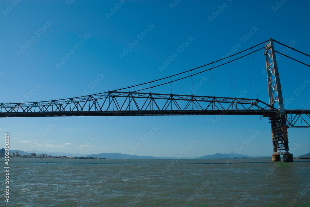 Hercilio Luz Bridge, Florianopolis , Santa Catarina, Brazil
