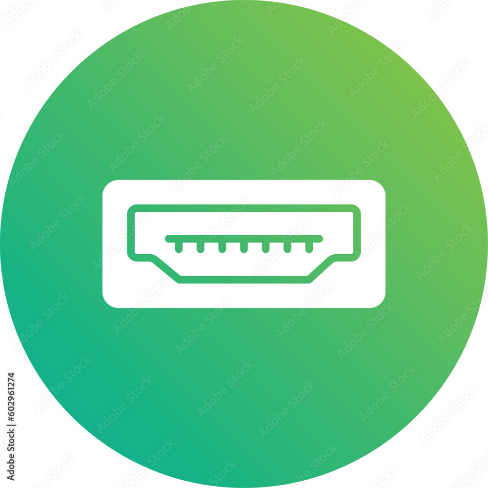 Usb Port Vector Icon Design Illustration Usb Port Vector Icon Design Illustration