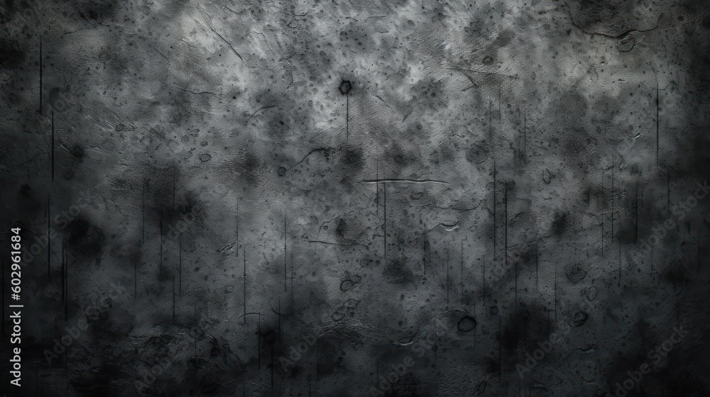 Fototapeta premium Photo concrete texture on dark wallpaper. Generative AI