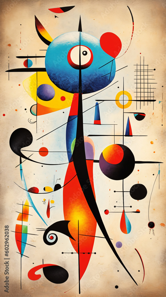 Obraz premium tableau abstrait