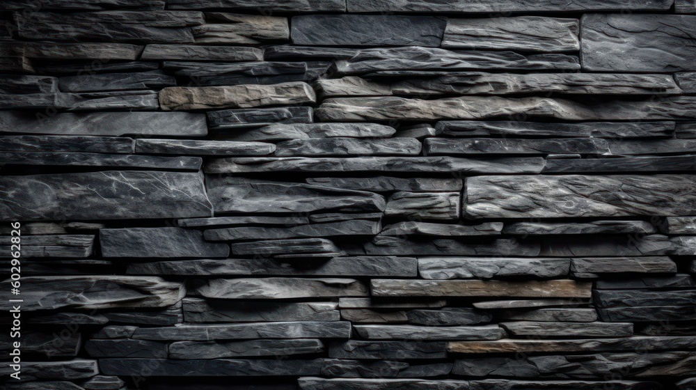 Photo concrete texture on dark wallpaper. Generative AI Photo concrete texture on dark wallpaper. Generative AI