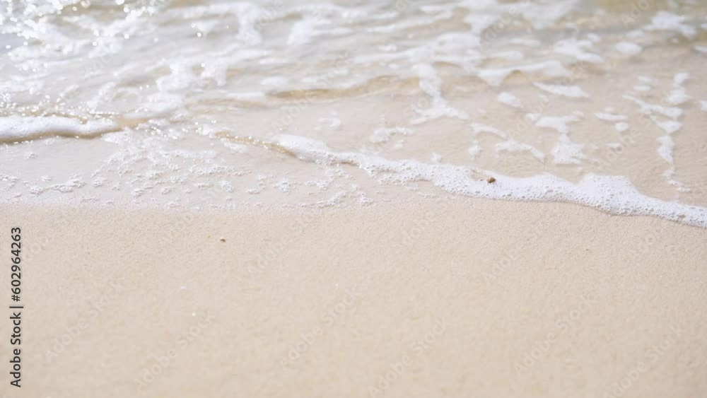 Amazing tropical beach sea wave on white sand. Copy space of summer vacation and business travel concept. Amazing tropical beach sea wave on white sand. Copy space of summer vacation and business travel concept.