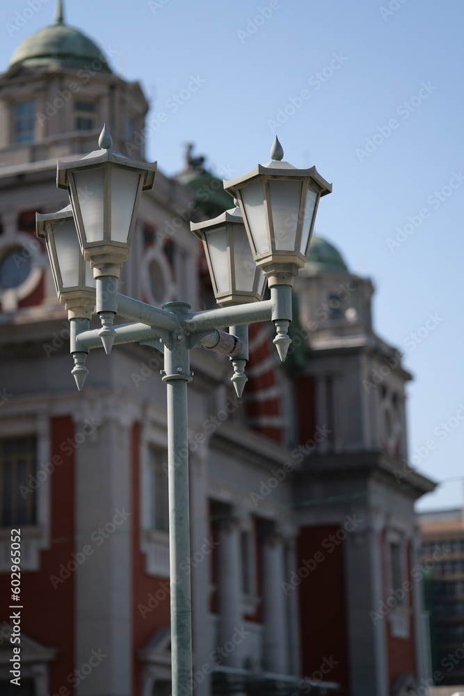 大阪中之島中央公会堂の街灯