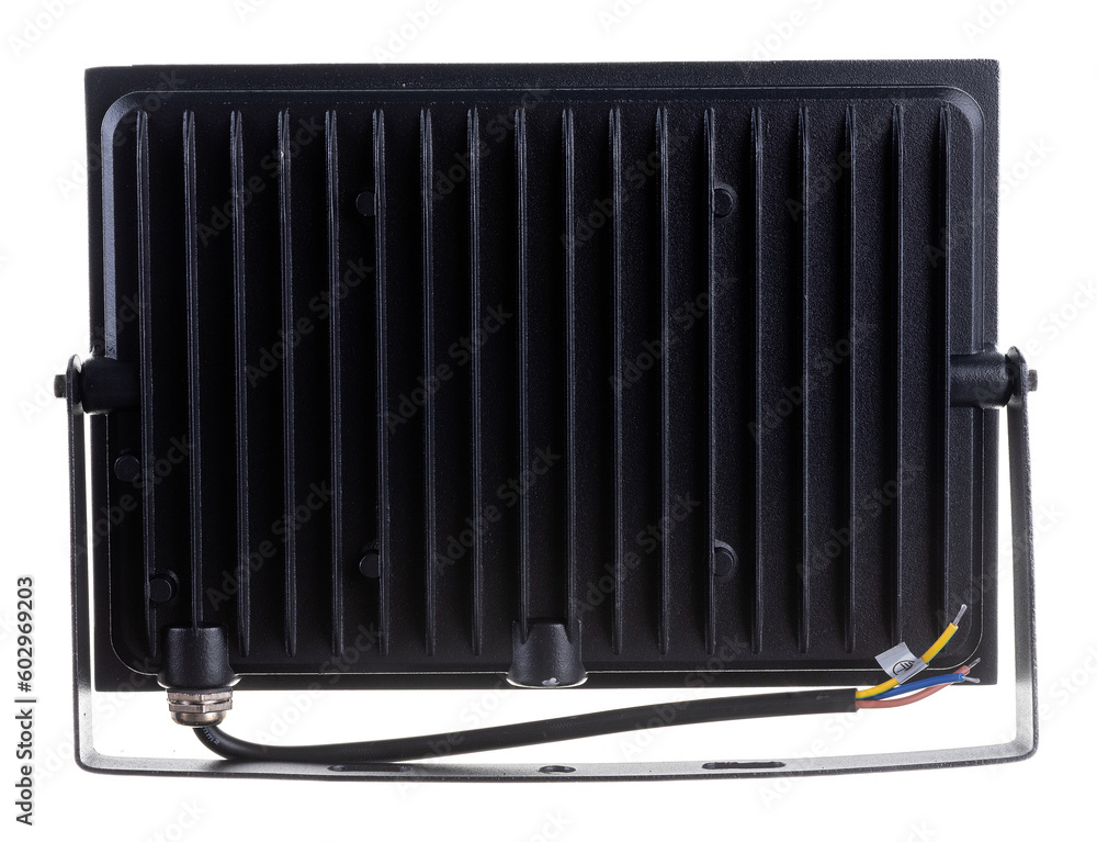 Fototapeta premium street diode spotlight on a white background