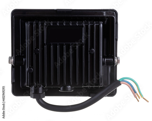 street diode spotlight on a white background