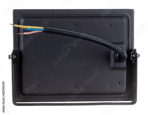 street diode spotlight on a white background