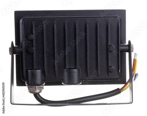 street diode spotlight on a white background