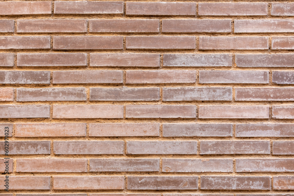Spanish Brick Wall Background Texture: Versatile and Timeless Surface for Slideshows and Presentations
