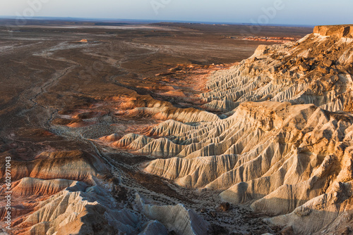 Yangykala canyon in the Balkan region, Turkmenistan.