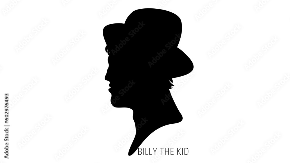 Billy the Kid silhouette