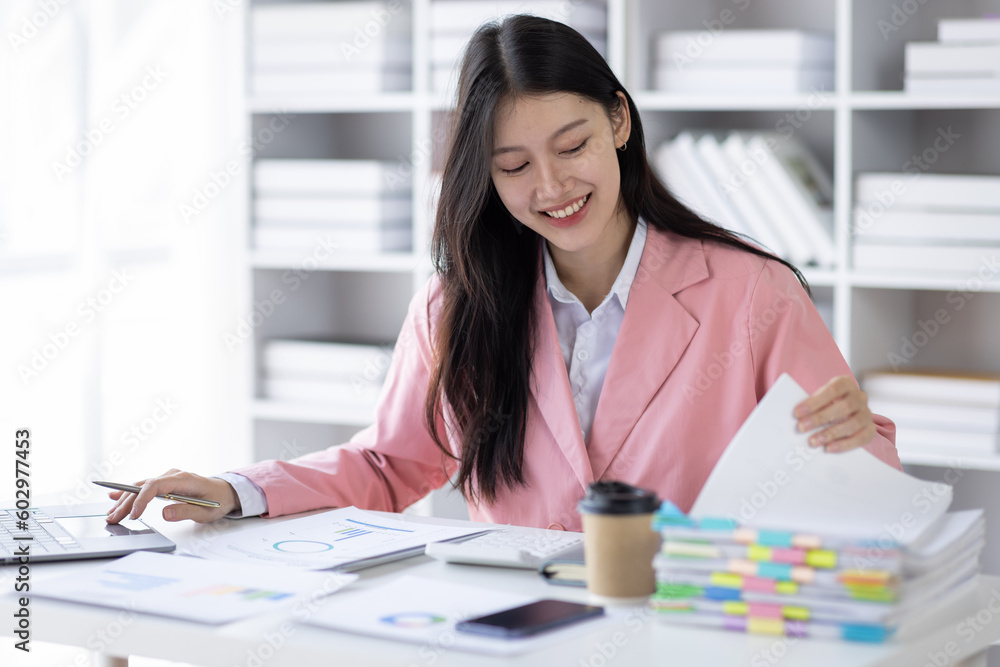 Business Documents, Auditor businesswoman checking searching document legal prepare paperwork or report for analysis TAX time,accountant Documents data contract partner deal in workplace office
Business Documents, Auditor businesswoman checking searching document legal prepare paperwork or report for analysis TAX time,accountant Documents data contract partner deal in workplace office