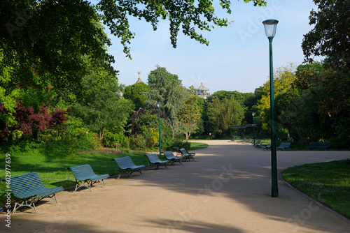 Photography Gardens of the Champs-Élysées in the 8th arrondissement of Paris city