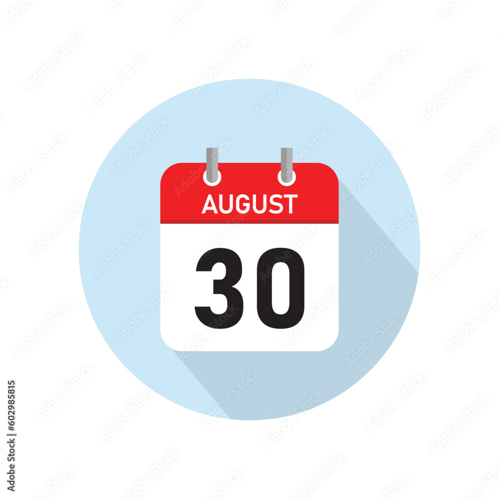 August 30 Concept Design. Vector Illustration. August 30 Concept Design. Vector Illustration.