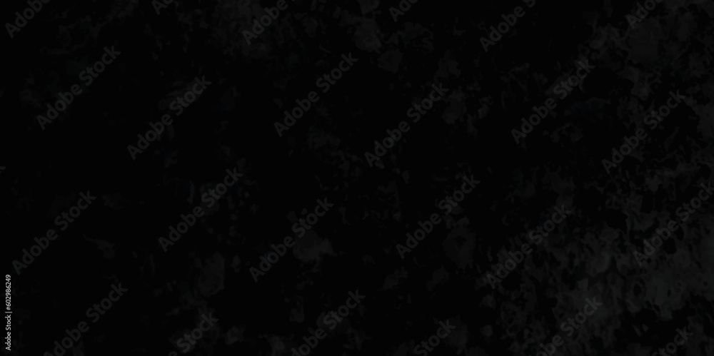 Obraz premium Black wall texture pattern rough background. Black chalkboard wall texture for background. Concrete floor and old grunge background with black wall. 