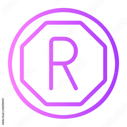 rand gradient icon