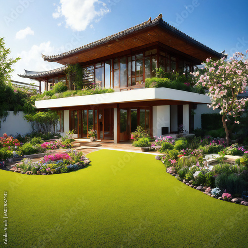 luxury home with garden © darklanser