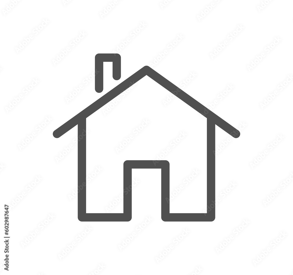Smart house related icon outline and linear symbol. Smart house related icon outline and linear symbol.