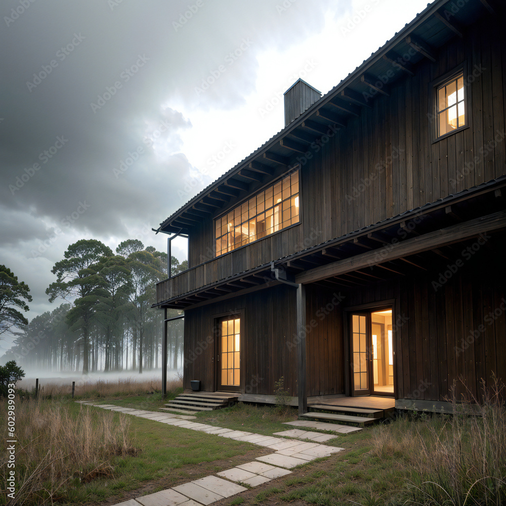 house in the woods