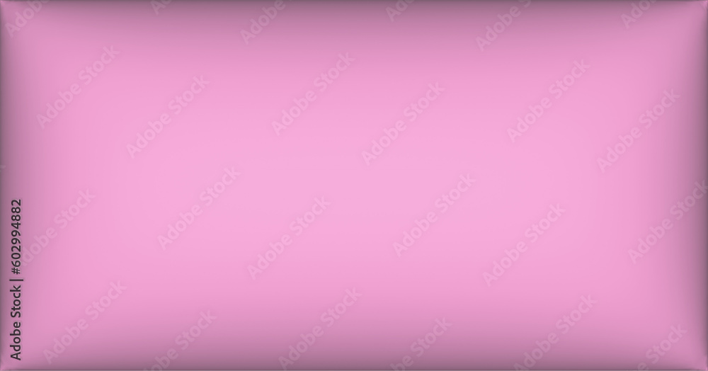 3D pink geometric figure rectangle
