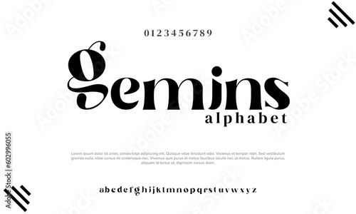 Abstract modern urban alphabet fonts typography decorative sport game technology fashion digital 
future creative font
