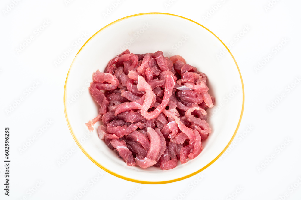 chopped fresh pork