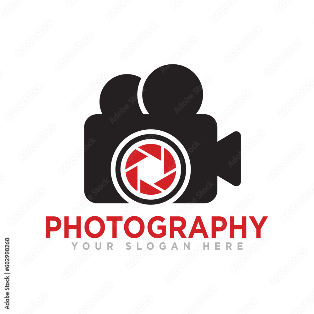 Camera Photography Logo Design Illustration Camera Photography Logo Design Illustration
