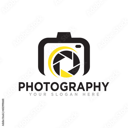 Camera Photography Logo Design Illustration