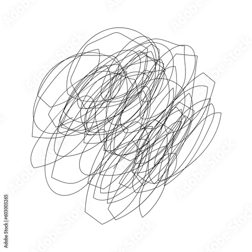 Scribbel Art Illustration Set Collection