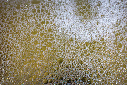 Soap bubble foam texture photo