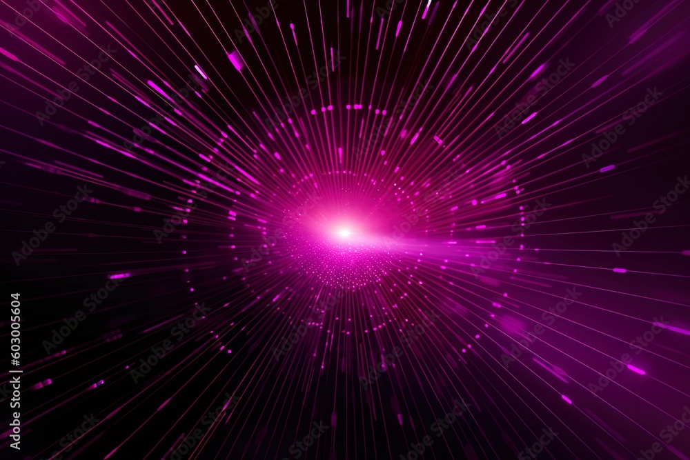 Naklejka premium Fractal burst background