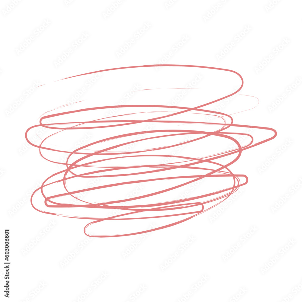 Scribble Illustration Scribble Illustration