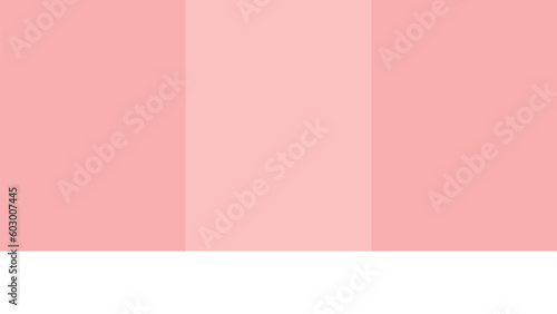 下部に白いコピースペースがあるシンプルなピンク色の背景･バナー - 3分割･16:9の素材