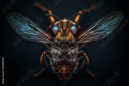 macro of a fly © Michael Holy