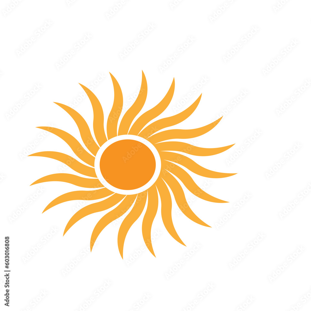 sun logo icon sun logo icon