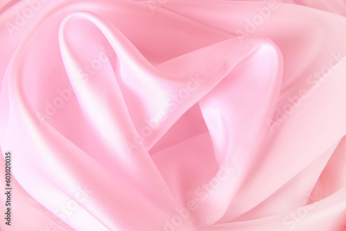 Fabric wavy texture shape of heart background