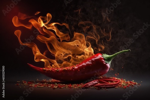 healthy red chili pepper add some gourmet flair generative ai