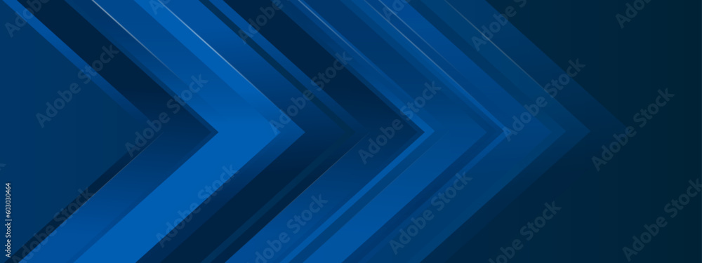 Obraz premium Simple geometric blue background. Vector illustration. 