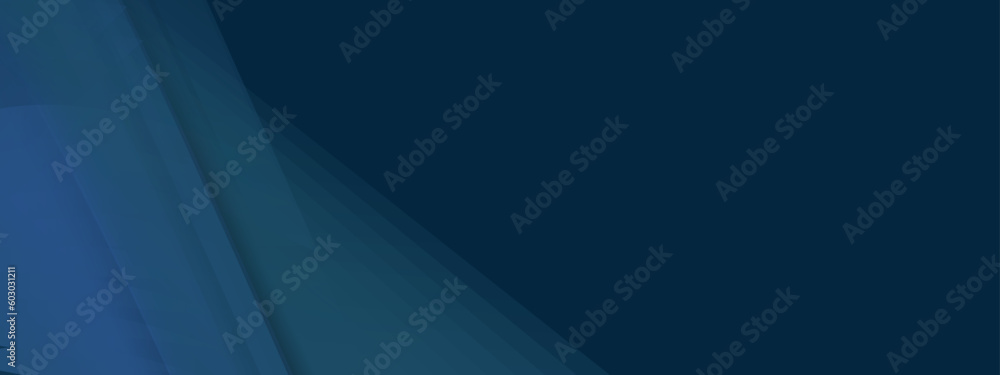 Obraz premium Bright blue abstract background geometry with layer element vector for presentation design