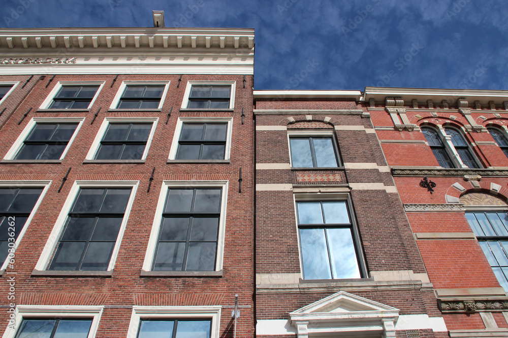 old brick houses in amsterdam (the netherlands) old brick houses in amsterdam (the netherlands)