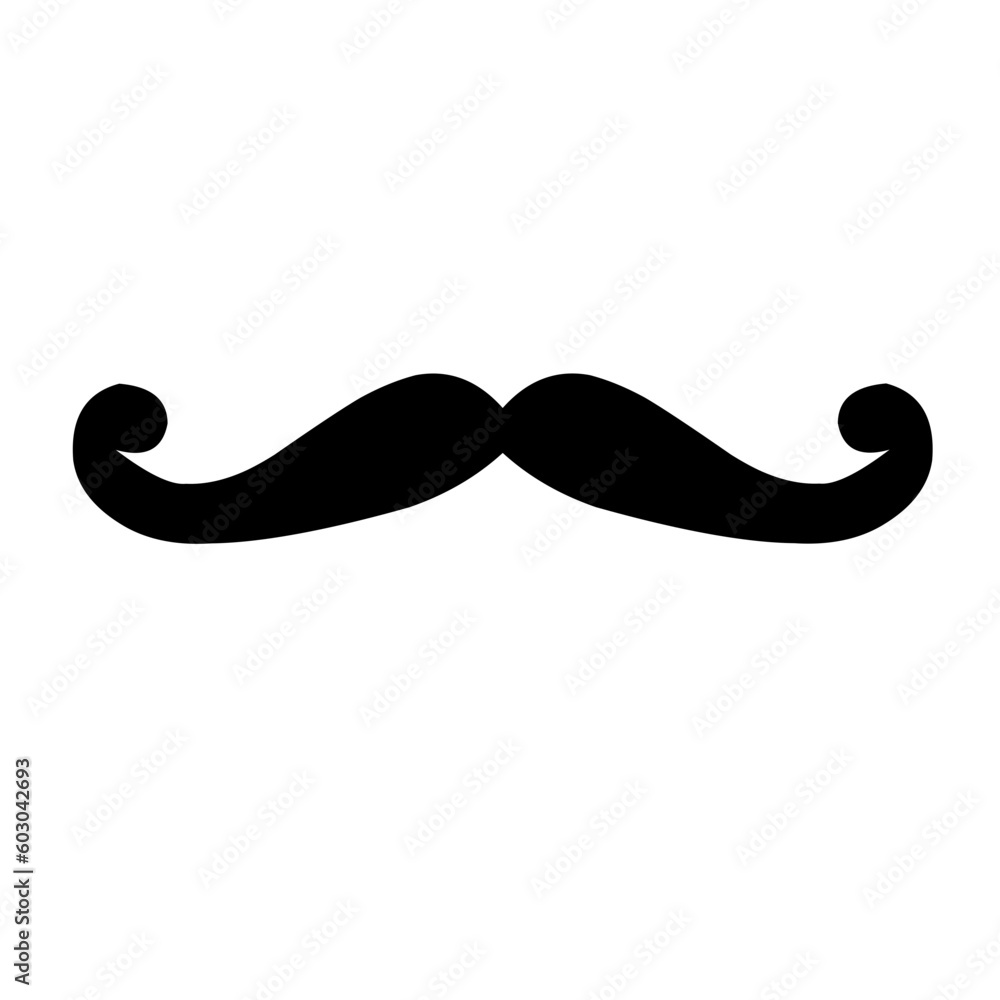 moustache style vector moustache style vector